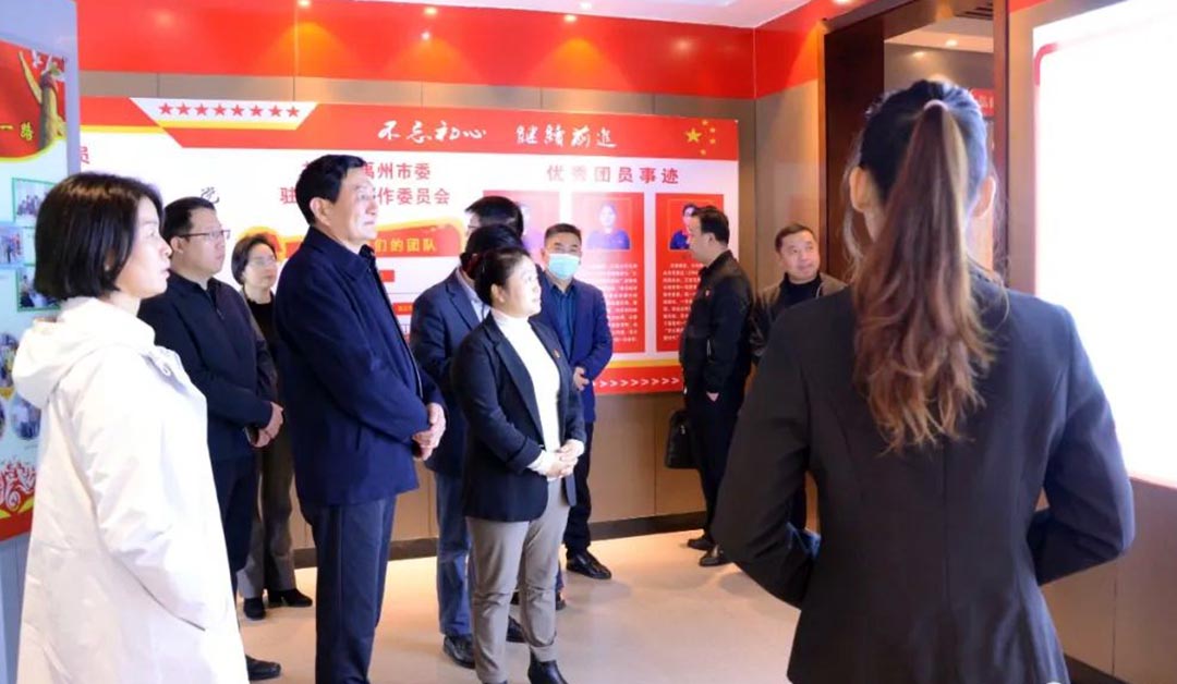 全省“兩新”組織黨建交流觀(guān)摩組蒞臨大張公司調研交流(圖2)